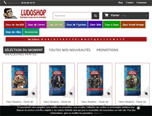 Tablet Screenshot of ludoshop.com
